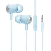 WIFKLSIIPG Earphones in Ear Headphones with Microphone 3.5mm Wired Earbuds for Ios and Android Smartphones Laptops Mp3 Gaming Walkman