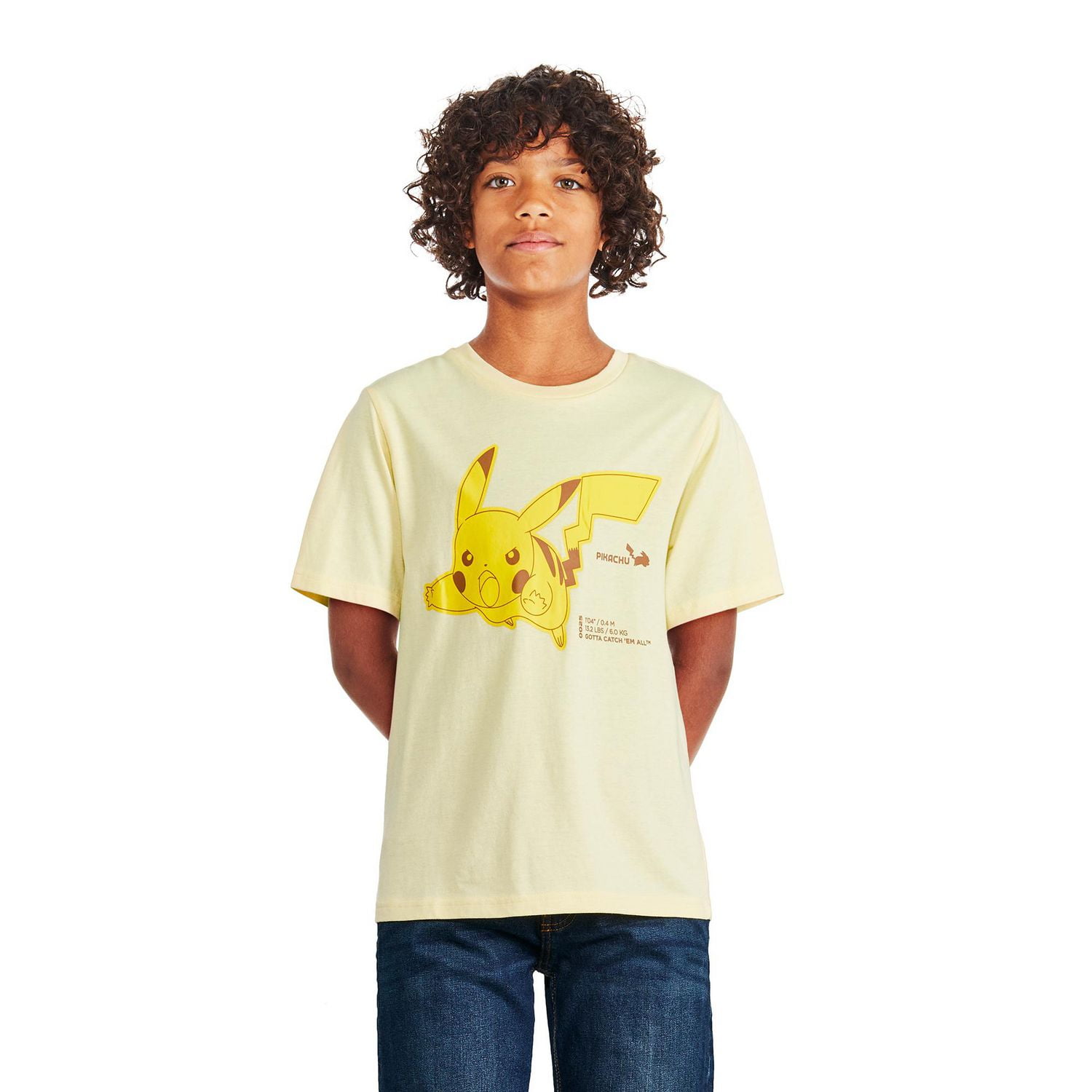 T-shirt à manches courtes Pokémon pour garçons