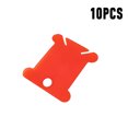 thumbnail image 1 of 1/10/20/50/100 PCS Plastic Embroidery Bobbins, Thread Organizer, Durable, Labelable, Suitable for DIY Sewing/Embroidery, Practical Tool, 1 of 6