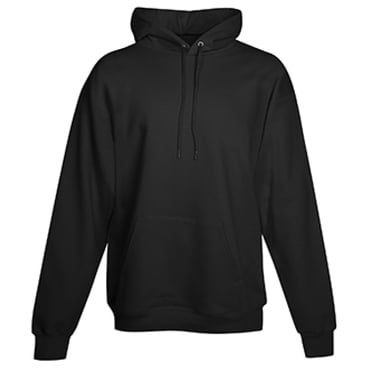 Hanes Mens ComfortBlend EcoSmart Pullover Hoodie Sweatshirt, XXL, Black