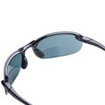 thumbnail image 4 of "The Raptor" Polarized Bifocal Lightweight Sunglasses for Men and Women - Black - 2.50, 4 of 5