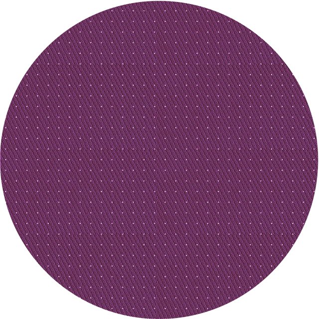 Ahgly Company Tapis Rond Lavable en Machine Intérieur Transitionnel Rose Prune Violet, 5 Pieds Rond
