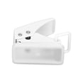 thumbnail image 2 of Hole Puncher, Durable Exquisite Hole Punch Convenient Storage Lock Design  For Stationery For Card Crafts For Scrapbooks Paper White,Transparent, 2 of 8