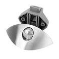 thumbnail image 1 of Ymiko Handle Lock Half-Moon Push Button Furniture Handle Caravan Cupboard Cabinet Door, 1 of 8