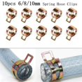 thumbnail image 4 of Bgsha 10 pcs Spring Hose Clips/Fuel Clamps Air Gas Water Pipe Self Clamping, 4 of 5