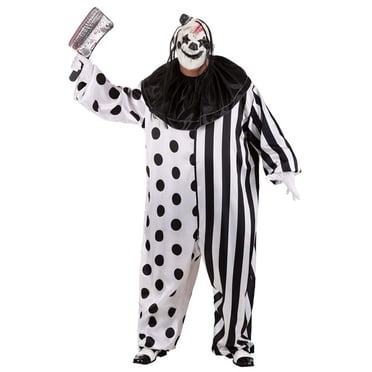 Killer Clown Plus Size Hallowen Costume for Adults