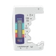 thumbnail image 3 of Universal Battery Tester, Digital Battery Capacity Gauge LCD Screen Electronic  Readout  For 1.5V Button Batteries Silver, 3 of 8