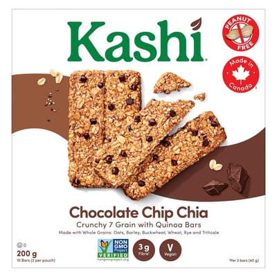 Kashi Seven Grain Chocolate Chip Chia with Quinoa Bars