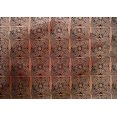 thumbnail image 4 of oneOone Cotton Silk Fabric Swirl & Floral Block Printed Craft Fabric BTY 42 Inch Wide, 4 of 4
