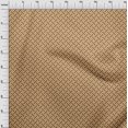 thumbnail image 4 of oneOone Velvet Light Brown Fabric Geometrical Sewing Craft Projects Fabric Prints By Yard 58 Inch Wide, 4 of 4