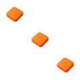 thumbnail image 4 of Langgg Mini Étui à Pilules Support 2 Compartiments Vide Boîte de Rangement Anti-Poussière Contenants Portables Étuis Distributeur Accessoires Sac à Main Orange Ensemble de 3, 4 of 6