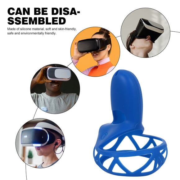 RENACLIPY 1 Paire de Housses Réglables pour Contrôleur Vr en Silicone Anti-Transpiration