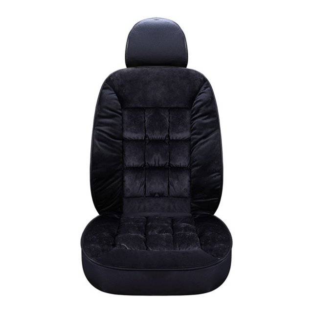 CUITING Autumn Winter Universal Plush Car Front Seat Cover Cushion Auto Soft Pad