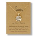 thumbnail image 1 of PVCS Coin Chain Golden Day and Night Twelve Constellation Necklace Couple Necklace, 1 of 1