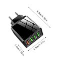 thumbnail image 3 of HLONK Chargeur de Téléphone Votre Téléphone Chargeur de Téléphone Cellulaire 4X Plus Rapide Charge Ultra Rapide Fonctionne pour Tous les Téléphones Intelligents, 3 of 7
