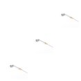 thumbnail image 2 of yingyy Model Railway Lamp Outdoor 1:87 Scale Streetlight Building LED Park Light Garden Yard Building Layout Decorations Type A Gray 3Set, 2 of 6
