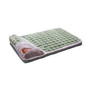 pstuiky Winter Warm Dog Mat Thickened Pet Sleeping Pad Soft Cotton Cushion for Indoor Dog Bed 400G Insulated Comfortable Pet Mat