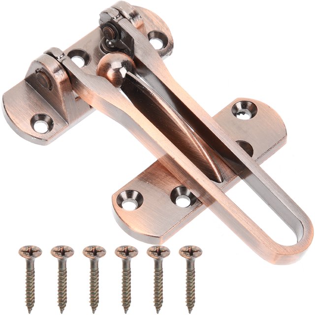 MasteelfCA Swing Bar Door Lock Zinc Alloy Front Door Lock Door Stopper Security Bar
