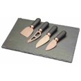thumbnail image 1 of Taylor Eye Witness Brooklyn Rose Gold Cheese Knife Set Plus State Cheese Serving Board, 1 of 2