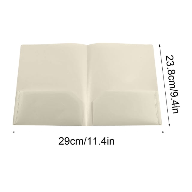 Btomtd Plastic Folders With Pockets Heavy Duty Pocket Folders Letter Size File Folders For Documents Office School, C