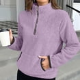 thumbnail image 4 of Timegard Oversized Sweatshirt for Women Drawstring Hoodies Pullover Fall Winter Comfy Long Sleeve Tops, 4 of 6
