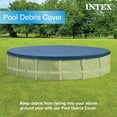 thumbnail image 4 of Intex 28032E 15 Foot Round Above Ground Swimming Pool Cover, (Pool Cover Only), 4 of 8