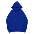 thumbnail image 4 of IMENGL Oversized Winter cotton hooded pullover sweatshirt, Blue 2XL, Size M-5XL, 4 of 5