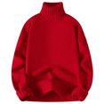 thumbnail image 2 of Cameland Chandail à Col Rond Décontracté pour Homme d'Automne et d'Hiver, Mode, Couleur Unie, Manches Longues, Chandail Chaud, 2 of 3