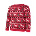 thumbnail image 2 of Matching Family Christmas Sweaters Long Sleeve Reindeer Pullovers, 2 of 9