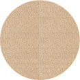 thumbnail image 1 of Ahgly Company Tapis Rond Lavable en Machine Intérieur Transitionnel Bronze Brun, 6 Pieds Rond, 1 of 7