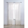 thumbnail image 1 of Mainstays Tille 63" Solid Rod Pocket Window Curtains Panel, 1 of 5