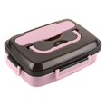 thumbnail image 2 of zanvin Bento Boxes for School, Adult Lunch Box, 1000 ML 3-Compartment Bento Lunch Box For Kids, Lunch Containers For Adults Come With Chopsticks And Spoons, Leak Proof, Microwaveable, 2 of 6