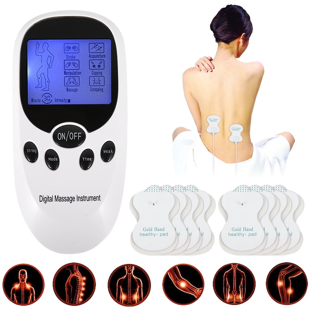 MesaSe Cervical Massager Electrical Massager Pulse Muscle Stimulator Back Pain Relief