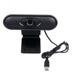 YOPTOP web cam USB Web Camera 1080P Computer Web Camera Teaching Streaming Webcam with Mic 4.65”X1.69”X1.3”,black,4.65" x 1.69" x 1.3"