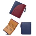 thumbnail image 5 of Portefeuille à Pièces pour Femmes Mode Couleur Mixte Porte-Cartes Pochette Portefeuille Pochette Porte-Monnaie, 5 of 5