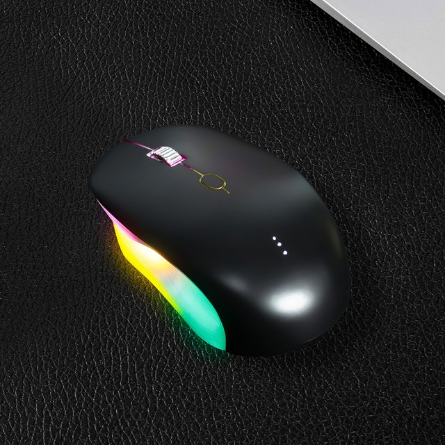 VONKY Portable And Lightweight Bluetooth Mouse For Wireless Performance Fashionable Appearance ABS black