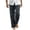 Dark Gray, variant on Lovzfmll Men's Casual Beach Pants, Drawstring Waist, Pockets, Relaxed Straight-Leg for Summer Vacations Orange, M