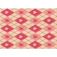 thumbnail image 1 of Ahgly Company Tapis Rectangulaire Lavable en Machine Rouge Transitionnel, 8 Pieds x 10 Pieds, 1 of 7