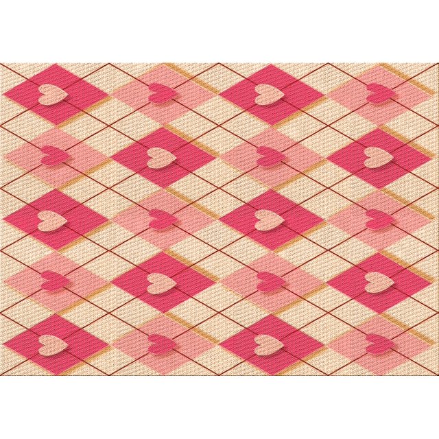 Ahgly Company Tapis Rectangulaire Lavable en Machine Rouge Transitionnel, 8 Pieds x 10 Pieds