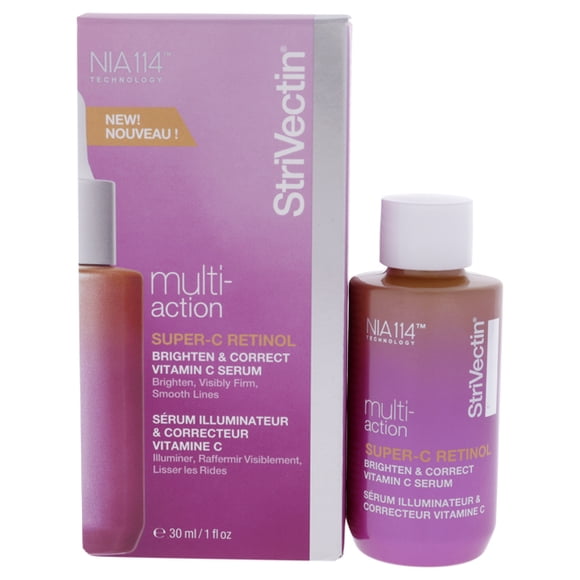 StriVectin Super-C Sérum à la Vitamine C Illuminateur et Correcteur au Rétinol, 1 Fl Oz