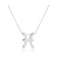 thumbnail image 1 of Constellation Theme Friendship Necklace Creative Comfortable Ins Exquisite Durable Rust-proof Lightweight Fashion Accessory Pisces Silver, 1 of 6