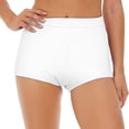 thumbnail image 4 of zanvin Bas de Bikini Taille Haute pour Femme Bas de Maillot de Bain, Blanc, G, 4 of 4
