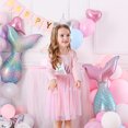 thumbnail image 1 of AAMILIFE Robe Princesse pour Filles Unicorn à Paillettes à Manches Longues Robe d'Automne Robe d'Anniversaire pour Enfants Robe de Mariage en Tulle Vêtements pour Enfants, 1 of 2