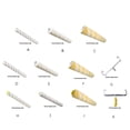 thumbnail image 3 of VONKY 20/22 Inch Paint Roller Wall Decorative Short Middle Long Plush Painting Handle Tool Sleeve Expandable Bracket Type 3, 3 of 6