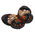 thumbnail image 1 of GUOOL Brodé Papillon Sequin Perles Patchs Appliques Bricolage Craft Orange, 1 of 7