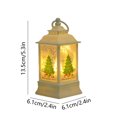thumbnail image 3 of Birdeem Christmas Tree Decorations, Lighted Christmas Decor Battery Include Clear Led Lights Hanging Lantern Christmas Tree Pendant Novel Props Light for Xmas Party Home Candlestick Decor Lights, 3 of 6