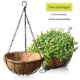 thumbnail image 4 of Pot de Fleurs Fait Main Support Balcon Décoration Ornement Suspendu, 4 of 8