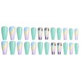 thumbnail image 1 of ruzhgo Length Coffin Fake Nail Scratch Resistant Press-on Fingernails Removable Trimble Nail Tip Adjustable Manicure Stickers Girls Type 1 Type 29, 1 of 6