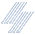 thumbnail image 1 of 10 Pcs Lengthened Half Thread Screws Hex Half Tooth Screw Carbon Steel Half Threaded For Gasoline Generator Gasoline Pump, 1 of 8
