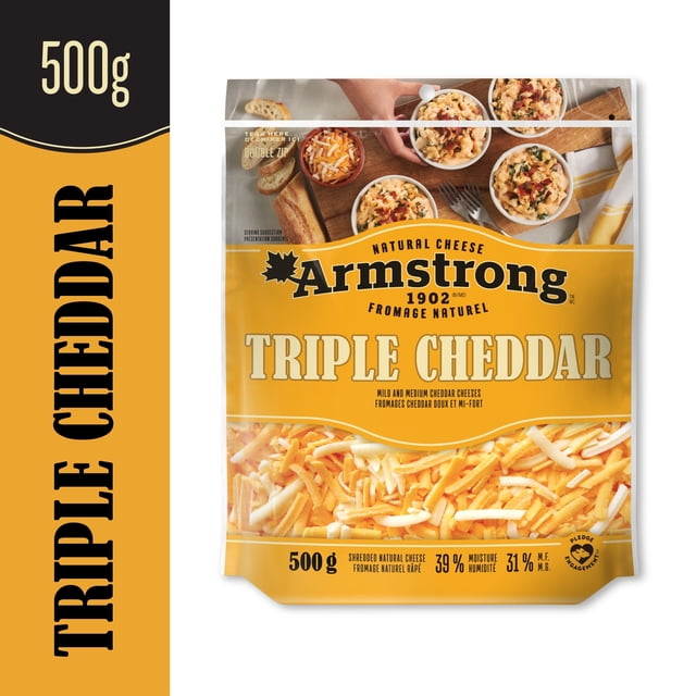 Armstrong Triple Cheddar Shredded Cheese